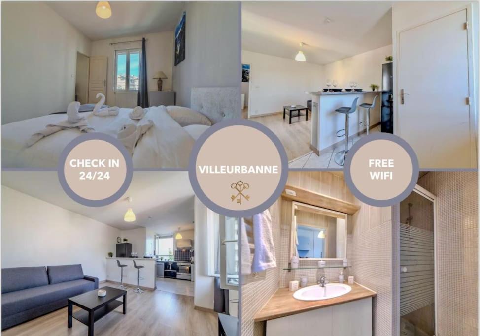 Le Courteline - Centre Appartement Villeurbanne